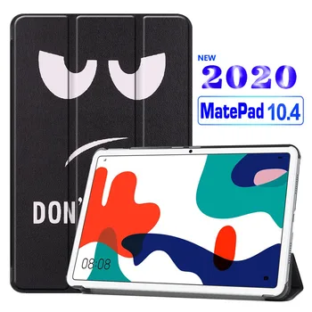 Tablični Primeru Za leto 2020 Huawei MatePad 10.4 slim Case Za Matepad 10.4 palčni pokrovček primeru BAH3-AL00 BAH3-W09 Stojalo zložljivo Ohišje