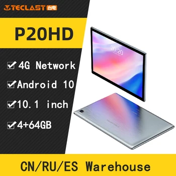 Teclast P20HD 4G Telefonski Klic Tablet Okta Core Android 10 SC9863A GPS 10.1 palčni IPS 1920x1200 4GB RAM 64 GB RAM 6000mAh Tablet pc