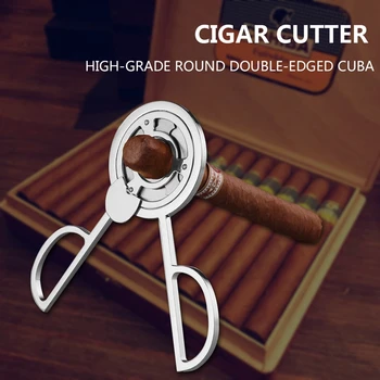 Triple Rezila Iz Nerjavečega Jekla Ton Cigar Rezalnik Žep Pripomočke Nož Kubanske Cigare, Škarje