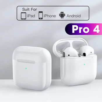 TWS Pro 4 Bluetooth Slušalke za v uho Mini Touch Kontrole športne Slušalke Čepkov Gaming Slušalke Za Vse Pametni Telefon