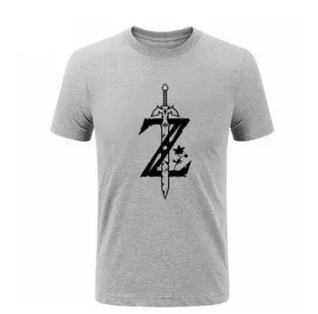 Unisex The Legend of Zelda Meč Umetnosti Bombaža T-shirt Tee T Majica