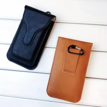 Univerzalni Pas Vrečko Usnjena torbica Za Iphone 12 pro max 11 Pro XS XR 12 mini Magnetni Usnjena torbica, Pas Vrečko Pasom telefon vrečko