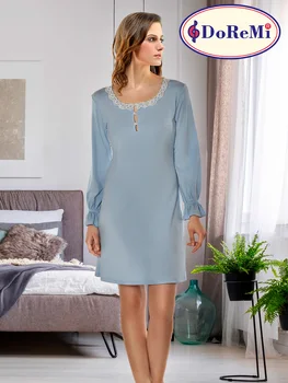 Visoka Kakovost Nightgowns Pižame Sleepshirts Homewear Za Ženske Sleepwear Nightdress Spanja Vrh Noč Obrabe Spalna Obleka