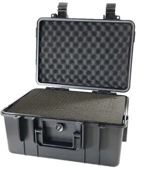 Vodotesna Škatla za Orodje Vpliv, ki je Odporna Varnost Primeru Kovček Shockproof Toolbox Opreme na Prostem Zaščitni ovitek z Pre-cut Pene