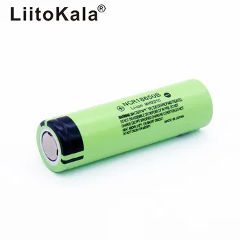 Vroče 4pcs LiitoKala novo izvirno NCR18650B 34B 3,7 V 18650 3400mAh polnilna litijeva baterija za svetilko baterije