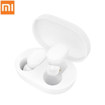 Xiaomi Mi AirDots TWS Bluetooth Slušalke Mladi Različica Brezžičnih V uho Čepkov Slušalke Slušalke z Mikrofonom in Polnjenje Dock Polje