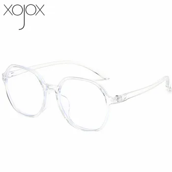 XojoX Dioptrije 0 -1.5 -2.0, da -6.0 Končal Kratkovidnost Očala Ženske PolygonTransparent Očala Moških Kratkovidan Očala -3.5 -4.0