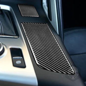 Za Chevrolet Corvette C7-2019 Ogljikovih Vlaken Center Shranjevanje Cupholder Pokrov Plošče Nalepki Notranjosti 3D Avto Dodatki