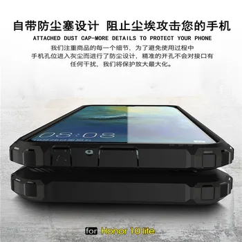 Za Huawei Honor 10 Lite Primeru Shockproof Oklep Gume, Trde Primeru Telefon Za Huawei Honor 10 Lite Hrbtni Pokrovček Huawei Honor 10 Lite