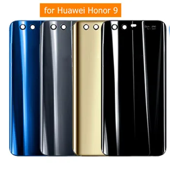Za Huawei Honor 9 Stekla Baterijo Nazaj Kritje za Huawei Honor 9 STF-AL10 Zadnja Vrata Stanovanja Zajema Zamenjavo Popravila Rezervnih Delov