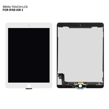 Za iPad Zraka 2 LCD A1567 Zaslon na Dotik A1566 Zamenjava Za iPad 6 Zraka 2 LCD Računalnike Matrični Zaslon Skupščine Air2 Deli