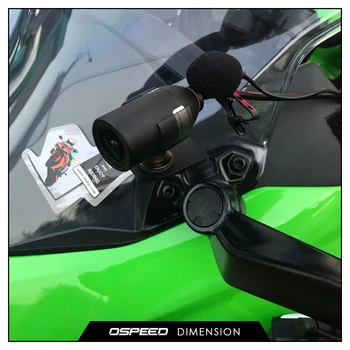 Za Kawasaki Ninja 400 NINJA400 2018 2019 2020 CNC Motorna kolesa Okvirji Levo DVR Podatkov Diktafon Nosilec Navigator nosilec
