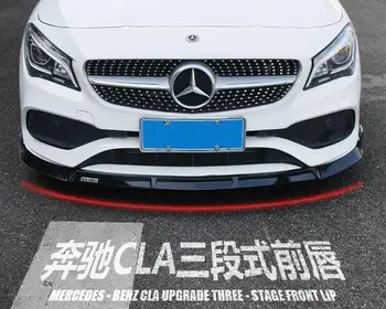 Za Mercedes-Benz CLA da w117 Body kit spojler 2016-2018 CLA 200 180 250 ABS Zadnji lip zadnji spojler prednji Odbijač Difuzor Zaščitnik