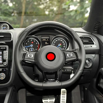Za Scirocco leta ali 2016 Za VW Golf 7 GTI R Šport za Lamando za Sagitar Voznik Kritje volan rog kritje Poklicne