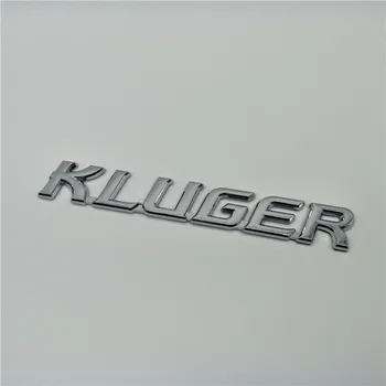 Za Toyota Kluger Hybird Emblem Zadaj Rep Črke Značko Simbol