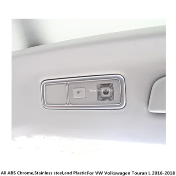 Za VW Volkswagen Touran L 2016 2017 2018 2019 avto ABS Chrome nazaj zadaj rep branje branje stikalo luči lučka okvir trim plošča