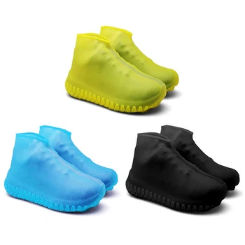 Čevlji Nepremočljiv Pokrov nastavka za bliskavico Silikonski Material Unisex Čevlji za Varovanje sluha Dež Škornji za uporabo v Zaprtih prostorih na Prostem Deževne Dni za Večkratno uporabo
