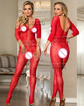 ženske seksi perilo kostume perilo izdelek erotično svile igrača kostume porno babydoll/obleko Catsuit kostume Crotchless Q518