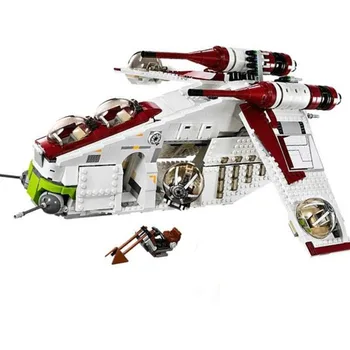 05041 Vojn na Star Igrača Republika Gunship Komplet Združljiv z StarWars Ladja za Otroke, Izobraževalne Bloki Darilo Boy