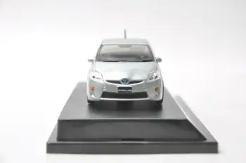 1:43 Diecast Model za Toyota Prius Hibrid, Srebrna, Modra Zlitine Igrača Avto Miniaturni Zbirka Darila
