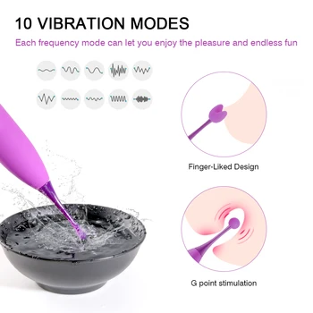 10-speed G-spot vibrator odraslih igrača nekaj stimulator klitorisa vagina Nastavek Massager vibrator sex igrače za ženske