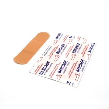 100 KOZARCEV Band-Aids Nepremočljiva Prvi Blazine Lepilo Mavca Dihanje Medicinske PE Nepremočljiva Trak Hemostasis Lepljive Obveze