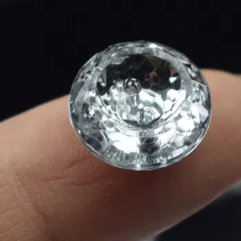 100 KOZARCEV Nosorogovo Kristalno Gumbi Šivanje Pohištvo Dekoracija DIY Diamond Gumb Pribor, Kovinski Gumbi, Okrasni