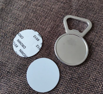 10pcs Kovinski Hladilnik magnet za Sublimacija Prenos Toplote Tiskanje Pritisnite DIY Darila, Obrti, Lahko Tiskanje