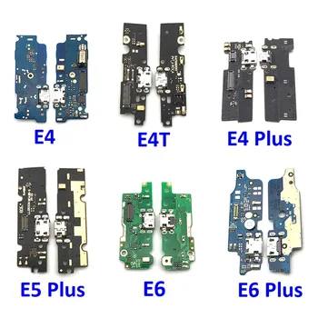 10Pcs/Veliko, Polnjenje prek kabla USB Vrata Odbor Flex Kabel Priključek Za Motorola Moto E4 E4T E4 E6 E7 Plus E5 Predvajaj Pojdi E6s Mikrofon Odbor