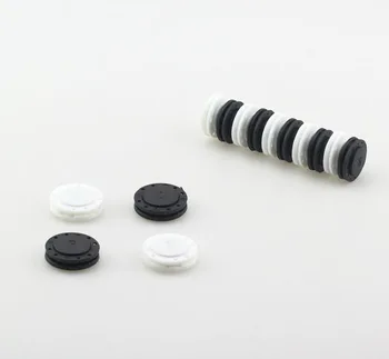 10sets Bela Črna Plastika Najlon Magnetni Pripni Gumb za Vrečko Torbici Šivanje