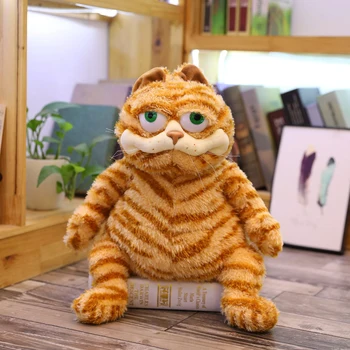 1PCS 30/45 cm Srčkan Fat Cat Plišastih Igrač Simulacije Mehko Polnjene Živali Otroci Pomiritev Lutka Dekoracijo Doma Božična Darila