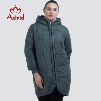 2019 nova zimska jakna ženske zadrgo Hooded Plus Velikost ženske jakno plašč jeseni 5XL oblačila trdna toplo parka oblačila vroče AM-2075