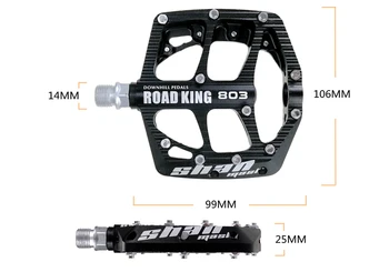 2019 Novo Aluminij zlitine CNC MTB Gora BMX Kolo, Kolo, Kolesarska Pedala Zaprti Ležaj Pedala Pedal