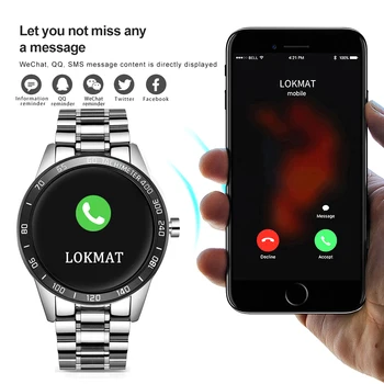 2020 Novi Barvni zaslon moški šport pametno gledati Moški Fitnes tracker Za iPhone/xiaomi Srčni utrip, krvni tlak je funkcija smartwatch