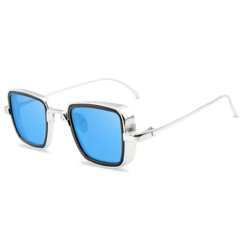 2020 Vintage New Steampunk sončna Očala Moških Retro Kovinskih Kvadratnih Očala Trendovska sončna Očala Odtenkih Za Ženske UV400