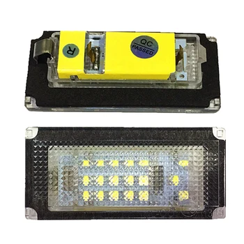 2Pcs Avtomobila Mini LED Licence Ploščo Lučka Lučka za B-MW Mini Cooper R50 R52 R53 Avtomobil Električni Dodatki