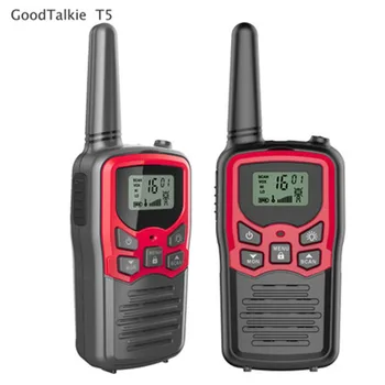 2PCS GoodTalkie T5 Walkie talkie Holding prostem Civilne High power walkie talkie 22 Shindo 400-470MHz Največje razdalje 5 km