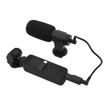 3.5 mm, Mikrofon Mikrofon za DJI OSMO Žep/Pocket 2 Audio Adapter, Priključek za Telefon Gori Imetnik Namizno Stojalo za Vlogging Živo