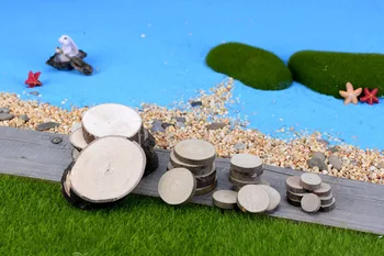 30PCS Mini Lesnih Sekancev Znanja Pravljice Vrt Miniature Palčki DIY Lutka Hiša Dekor Terarija Succulents Mikro Krajine Odlikovanja
