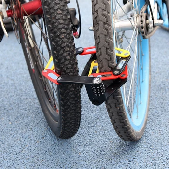 4 Mestno Kovinski Bike Zakleni Varnosti Mini Brezžična Nerjavnimi Kombinacija Geslo Zložljiva Anti Theft Prenosni Zaščitna Kolesarjenje