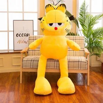 40-100 cm Lep Film, Risanke Mačka Garfield Mehko Polnjene Plišastih Igrač Lutka big Garfield peluche igrača za darilo