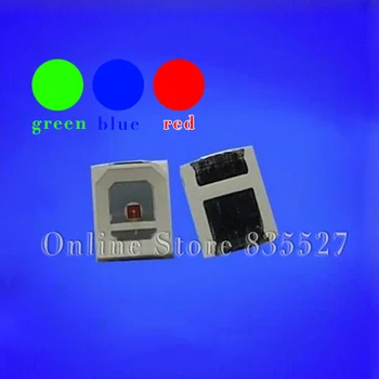 4000pcs/veliko LED lučka kroglice modra / zelena / rdeča SMD 2835 0,4 W Super označite light-emitting diode