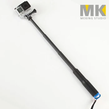 49 cm Selfie Palica Aluminij Raztegljivi Pole Telescoping Ročni Monopod za GoPro Hero SJ4000 SJ5000 SJCAM Poletje Slog