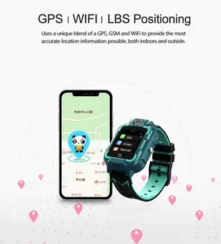 4G Otroci je Pametno Gledati določanja Položaja GPS Tracker WIFI Povezave Video Klic Prepoznavanje obrazov SOS Nepremočljiva Pametna Zapestnica Darilo