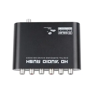 5.1 KANALNI audio dekoder SPDIF Koaksialni na RCA DTS, AC3 digital out (Optical, da 5.1 Analogni Ojačevalec Converte ojačevalnik HD Audio Hitenja