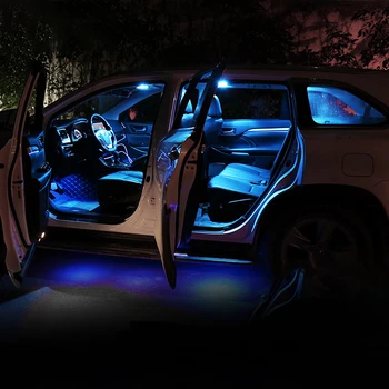 7x LED Žarnice za Avto Notranje Luči Komplet Za Hyundai Creta IX25 2016 2017 2018 2019 Branje Luči Ogledalo Ličila Prtljažnik, Svetilke