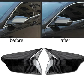 ABS Ogljikovih Vlaken Vzvratnega Ogledala, Ohišje Ox Rog Kritje Skp -Stranska Vrata Ogledalo Kritje za Chevrolet Malibu XL -2020