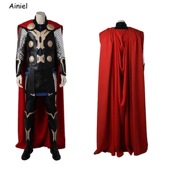 Ainiel Resnično Thor Cosplay Kostumi Za Odrasle Mišice Obleko Za Noč Čarovnic Moških Junakov Fancy Jumpsuit Oblačila