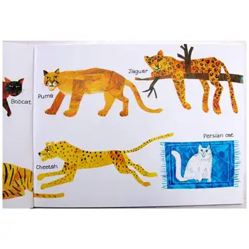 Ali Ste Videli Mojega Mačka? S Eric Carle Izobraževalne Angleška Slikanica Učne Kartice Zgodba Knjige Za Otroka Otroci Otrokom Darila
