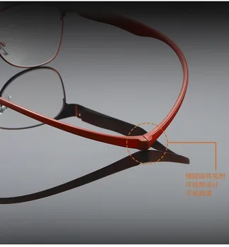 Anti-modra Luč, ki Visi Vratu Presbyopia Očala Moških Trajni Magnetni Prenosni Obravnavi Očala Ženske Zlitine Full Frame Gafas